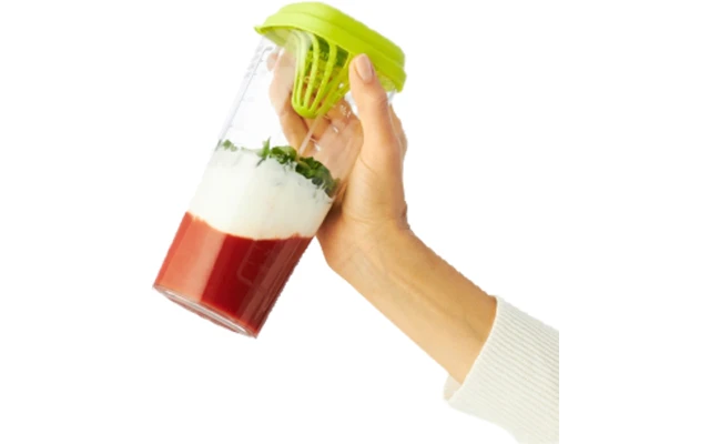 Rotho Loft Shaker 5 In 1 Trinkflasche 1 Liter Mistletoe Grün 1 Rotho Loft Shaker 5 In 1 Trinkflasche 1 Liter Mistletoe Grün