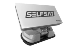 Selfsat Snipe BT Grey Line Vollautomatische Camping SAT Antenne Mit Bluetooth Single LNB -Dometic Verkaufsgeschäft 757259 5073290