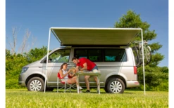 Fiamma F35 Pro 180 Markise Gehäusefarbe Titanium Tuchfarbe Royal Grey 180 Cm -Dometic Verkaufsgeschäft 808142 5277365