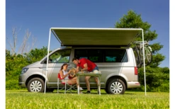 Fiamma F35 Pro 180 Dachmarkise Gehäusefarbe Deep Black Tuchfarbe Royal Grey 180 Cm -Dometic Verkaufsgeschäft 808382 5278139